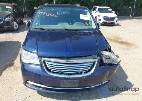 2012 Chrysler Town & Country Touring-L z USA, uszkodzony, nr VIN 2C4RC1CG5CR270056
